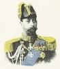 Его королевское величество король Великобритании и император Индии Георг V (1865-1936). "Картинки - война русских с немцами". Петроград, 1914