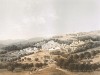 Назарет (Le Pays d'Israel collection de cent vues prises d'après nature dans la Syrie et la Palestine par C. W. M. van de Velde. Париж. 1857 год. Лист 79)