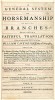 Титульный лист англоязычного издания бестселлера XVII-XVIII вв. A General System of Horsemanship in Аll It's Вranches герцога Ньюкасла, том I. Лондон, 1743