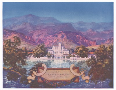 Курорт "The Broadmoor" в Колорадо-Спрингс, США. 