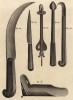 Хирургия. Резцы, машина для вправления пальцев (Ивердонская энциклопедия. Том III. Швейцария, 1776 год)