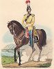 Второй лейтенант. Униформа датской кооролевской гвардии образца 1860-х гг. Копенгаген, 1869