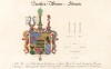 Герб Великого герцогства Саксен-Веймар-Эйзенах. Из немецкого гербовника середины XIX века