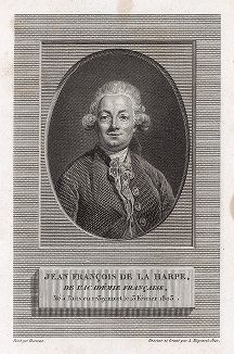 Жан-Франсуа де Лагарп (1739-1803) - французский писатель, критик и драматург. 