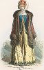 Калужанка. "Modes et costumes historiques", Париж, 1860.