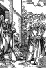 Проводы Иисуса Марией. Из Speculum Passionis. Гравировал Ганс Шауфелейн, издал Ульрих Пиндер. Нюрнберг, 1507. Репринт 1930 г.