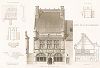Отель-де-Виль в Божанси (XVI век). Archives de la Commission des monuments historiques, т.3, Париж, 1898-1903. 