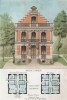Дом "фламандская школа" (из популярного у парижских архитекторов 1880-х Nouvelles maisons de campagne...)