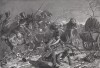 Победоносная атака прусских драгун в сражении при Лаоне 9-10 марта 1814 г. Илл. Рихарда Кнотеля. Die Deutschen Befreiungskriege 1806-1815. Берлин, 1901