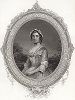 Мэри Филипс (1730 - 1825) -  одна из самых знаменитых женщин американской революции, предмет обожания полковника Джорджа Вашингтона в 1856 году. Gallery of Historical and Contemporary Portraits… Нью-Йорк, 1876