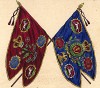1809-14 гг. Штандарты 2-го северо-британского королевского драгунского полка. Коллекция Роберта фон Арнольди. Германия, 1911-29