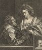 Тициан и его возлюбенная. Гравюра Антиниса ван Дейка, ок. 1630-40 гг. 
