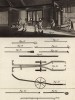 Зеркальный завод. Процесс чистки приямка (Ивердонская энциклопедия. Том X. Швейцария, 1780 год)
