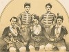 Костюм польских танцоров, бывших в С.-Петебурге зимою 1851 года, участвовавших в интермедии "Деревенская свадьба" (Русский художественный листок. № 34 за 1851 год)