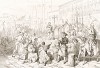 Сентябрь 1509 года. Никколо Орсини, граф Питильяно, принимает клятву венецианцев в том, что они до последнего будут защищать Падую от имперских войск. Storia Veneta, л.100. Венеция, 1864