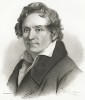 Бернхард Хенрик Круселл (15 октября 1775 - 28 июля 1838), шведско-финский кларнетист, композитор и переводчик. Galleri af Utmarkta Svenska larde Mitterhetsidkare orh Konstnarer. Стокгольм, 1842