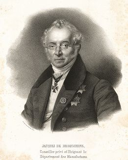 Яков Александрович Дружинин (1771-1849) - тайный советник и директор Департамента мануфактур.