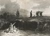 "Смерть Зигфрида" работы Германа Гендриха. Moderne Kunst..., т. 9, Берлин, 1895 год. 