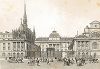 Пале де Жюстис. Вид фасада со стороны Севастопольского бульвара (из работы Paris dans sa splendeur, изданной в Париже в 1860-е годы)