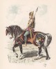 Вождь древних галлов (из "Иллюстрированной истории верховой езды", изданной в Париже в 1891 году)