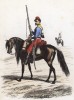 Конный егерь французского экспедиционного корпуса в Северной Африке (полевая форма)