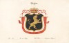 Герб королевства Бельгия. Из немецкого гербовника середины XIX века