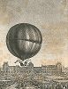 1 декабря 1783 года в саду Тюильри Жак-Александр-Сезар Шарль вместе с Ноэлем Робером испытывают в полёте аэростат объёмом 380 куб. метров. Шар продержался в воздухе два часа и приземлился в Неле. L'аéronautique d'aujourd'hui. Париж, 1938