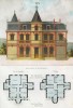 Бургундский домик (из популярного у парижских архитекторов 1880-х Nouvelles maisons de campagne...)