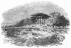 Хэмпстед--Хит -- лесопарковая зона на севере Лондона, между деревнями Хэмпстед и Хайгейт в административном районе Кэмден, строительство в которой запрещено законодательством (The Illustrated London News №108 от 25/05/1844 г.)