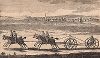 Экипаж, принимавший участие в скачках в Ньюмаркете, Суффолк, 29 августа 1750 года. 