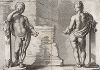 Плачущий Путти, олицетворяющий раскаяние. Лист из Sculpturae veteris admiranda ... Иоахима фон Зандрарта, Нюрнберг, 1680 год. 