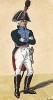 1806 г. Офицер фузилерного батальона лейб-гвардии великого герцогства Гессен. Коллекция Роберта фон Арнольди. Германия, 1911-29