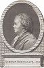 Герман Бургаве (1668--1738) - голландский ученый и меценат, один из знаменитейших врачей XVIII века, профессор медицины и ботаники в университете Лейдена. Внес значительный вклад в практику патологоанатомических исследований. 