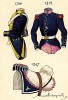 1799-1812 гг. Мундиры кирасир и седло 10-го кирасирского полка французской армии. Коллекция Роберта фон Арнольди. Германия, 1911-28 