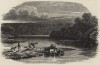 Вид на реку Ди в Абердиншире, Шотландия (иллюстрация к работе "Пресноводные рыбы Британии", изданной в Лондоне в 1879 году)