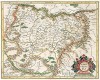 Карта Трансильвании. Transylvania. Составил Герхард Меркатор. Амстердам, 1610