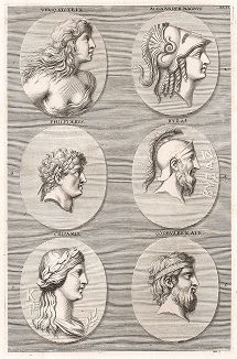Дева-победительница, Александр Великий, Филитер, Визант, Крисамия, Кодр.
