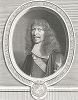 Луи Филиппо де Лавриер (1598--1681) - французский политик, министр и церемонийместер Ордена Святого Духа с 1643 по 1653 гг. Портрет авторства лучшего французского гравера-портретиста XVII века Робера Нантёйля.