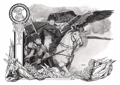 Прусская армия, всё ещё сопротивляющаяся французам. Илл. Франца Стассена. Die Deutschen Befreiungskriege 1806-1815. Берлин, 1901