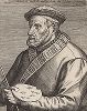Лукас Гассель (ок. 1500 -- 1570 гг.) -- фламандский живописец эпохи Северного Возрождения. Гравюра Яна Вирикса. 