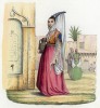 Замужняя еврейка из Марокко (иллюстрация к L'Africa francese... - хронике французских колониальных захватов в Северной Африке, изданной во Флоренции в 1846 году)