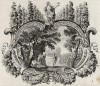 Кончина Ноя (из Biblisches Engel- und Kunstwerk -- шедевра германского барокко. Гравировал неподражаемый Иоганн Ульрих Краусс в Аугсбурге в 1700 году)