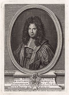Марк Рене маркиз д’Аржансон (1652-1721) - французский государственный деятель.