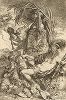 Гений Кастильоне. Офорт Джованни Кастильоне, прозванного "иль Грекетто", ок. 1647-48 гг. 