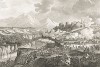 Сражение при Роверето (Ровередо) 4 сентября 1796 года. Гравюра из альбома "Военные кампании Франции времён Консульства и Империи". Campagnes des francais sous le Consulat et L'Empire. Париж, 1834