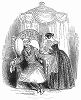 Иллюстрация к рассказу мисс Камиллы Тулман, опубликованному в 1844 году (The Illustrated London News №91 от 27/01/1844 г.)