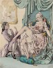 Чудные ножки. Иллюстрация Умберто Брунеллески к произведению Вольтера "Кандид, или оптимизм" - Candide Ou L'Optimisme. Париж, 1933