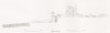 Вилла Франзони в Альбаро, близ Генуи. Поперечный разрез. Les plus beaux édifices de la ville de Gênes et de ses environs, л.23. Париж, 1845