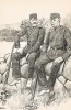 Солдаты гренадерского батальона Småland в униформе образца 1872-86 гг. Svenska arméns munderingar 1680-1905. Стокгольм, 1911