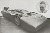 Британский гонщик Малкольм Кэмпбелл, впервый в истории превысивший скорость 484км/ч,  его болид Blue bird. L'automobile, Париж, 1935